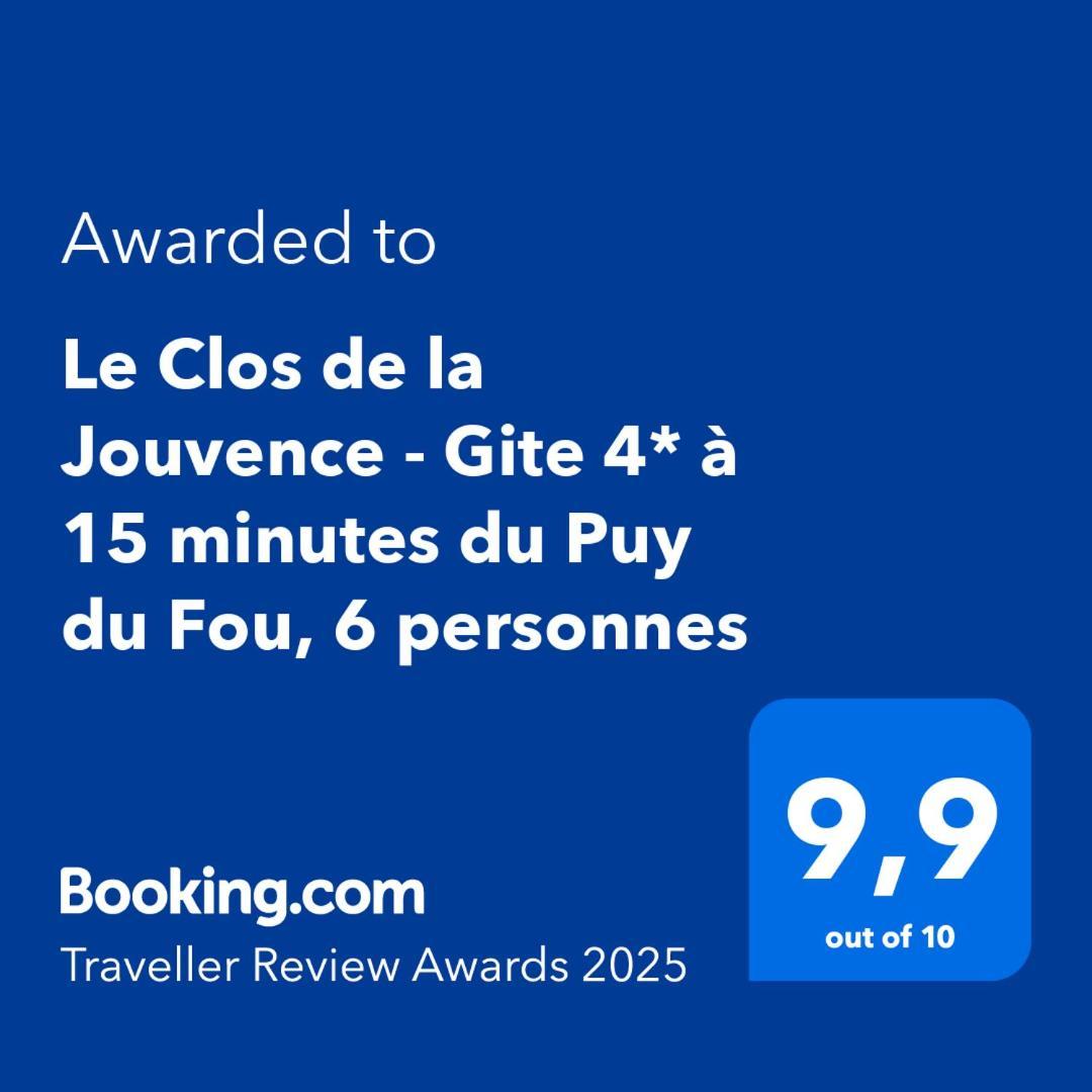 Le Clos De La Jouvence - Gite 4* A 15 Minutes Du Puy Du Fou, 6 Personnes Saint-Laurent-sur-Sèvre Exterior photo